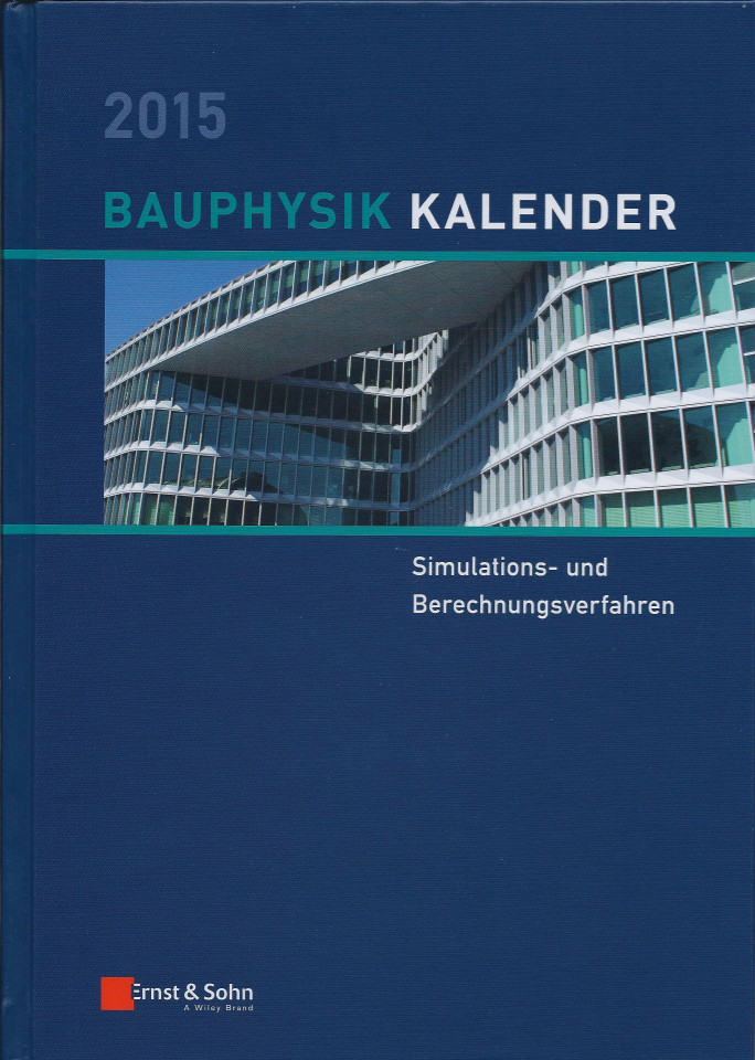 Titelblatt Bauphysik-Kalender 2015