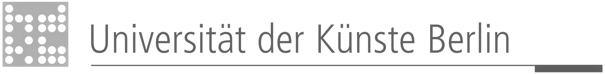 Logo of UdK Berlin