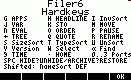 crib sheet to hardkey of Filer6